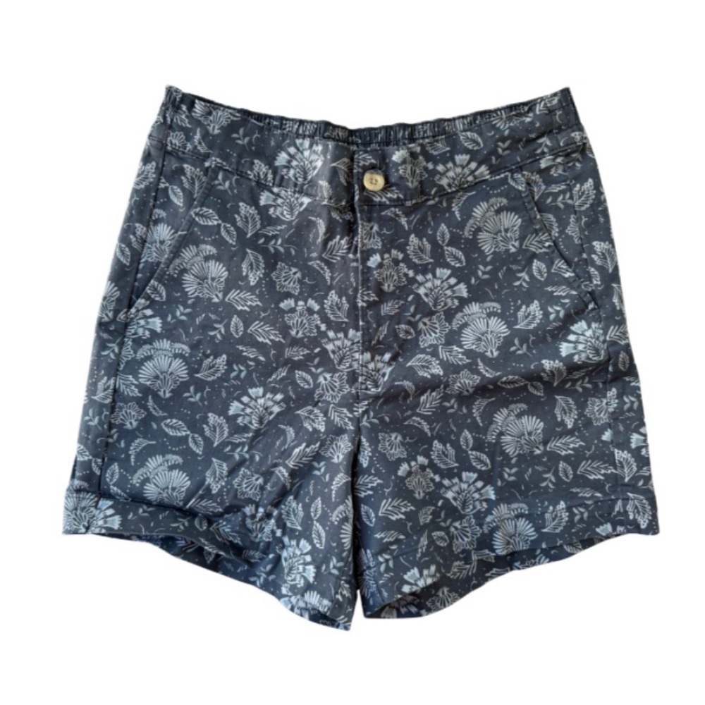 Jachs Blue Floral Women's Shorts - Picture 4 of 5